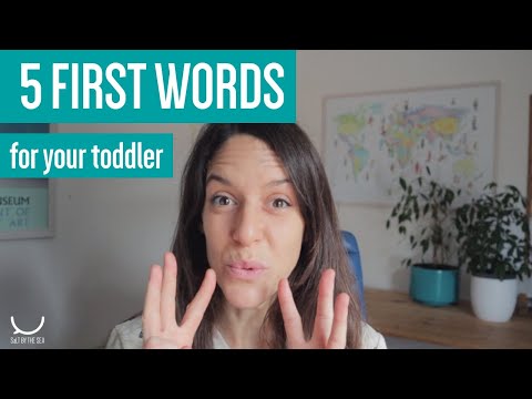 5 First Words (plus Makaton) to teach your toddler