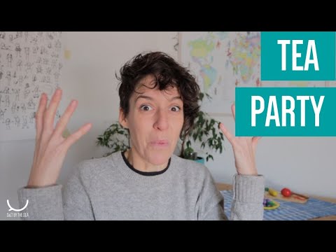 Talking tips for tea party play