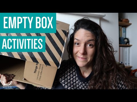 Speech &amp; Language ideas: things to do with a cardboard box