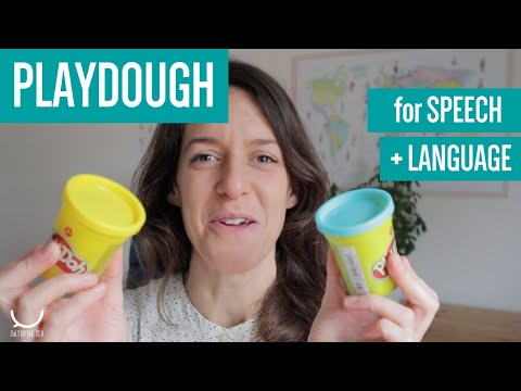 Using PLAYDOUGH for Speech and Language Therapy