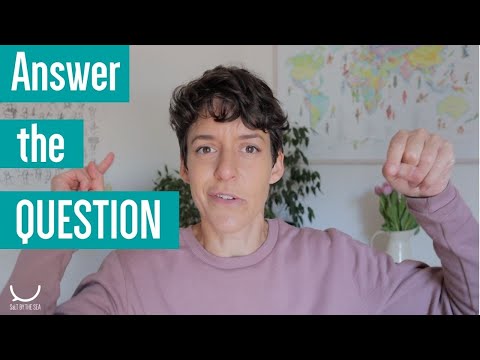 Asking kids QUESTIONS... getting them to REPLY!